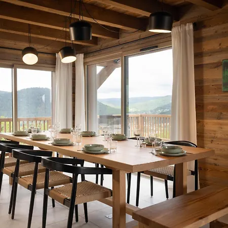 Le Cocon Des Marmottes Vue Imprenable Confort De Gamme & Services Sur Mesure Chalet Gérardmer