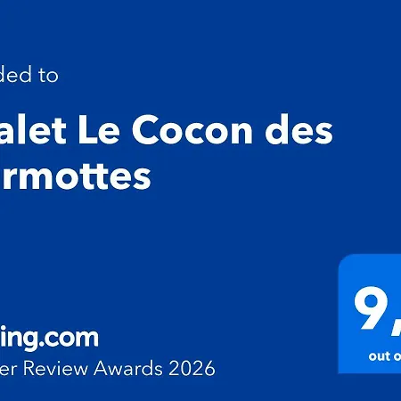 Le Cocon Des Marmottes Vue Imprenable Confort De Gamme & Services Sur Mesure *