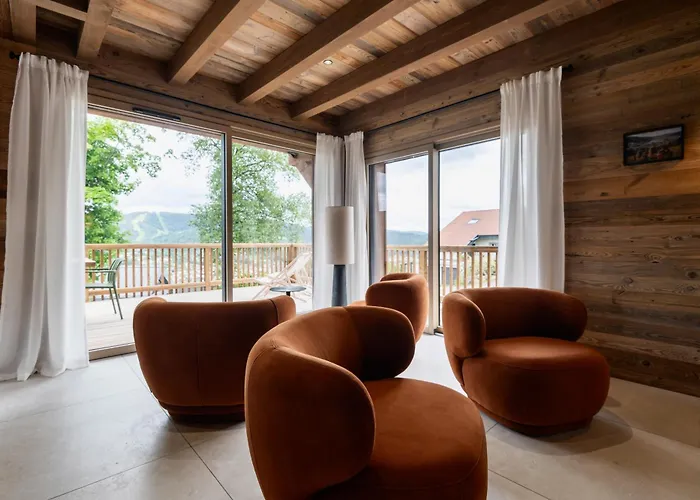 Alpesi faház Le Cocon Des Marmottes *